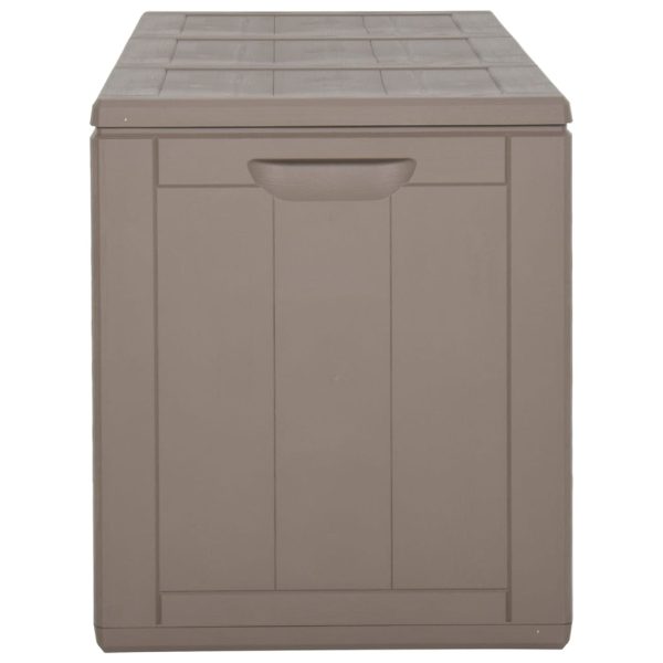 Baule Da Giardino 270 L Marrone In Rattan pp - Image 4