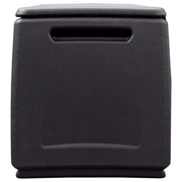 Contenitore Da Giardino 138x53x57 Cm 330 L Grigio Scuro E Nero - Image 4