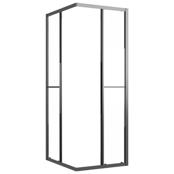 Cabina Doccia Esg Semi Smerigliato 80x70x180 Cm Nera - Image 4