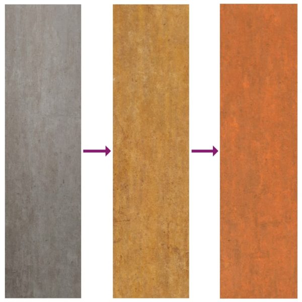 Letto Rialzato Da Giardino Ruggine 160x40x45 Cm Acciaio Corten - Image 6