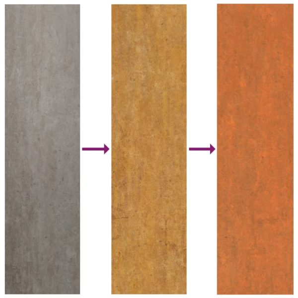 Letto Rialzato Da Giardino Ruggine 480x80x45 Cm Acciaio Corten - Image 5