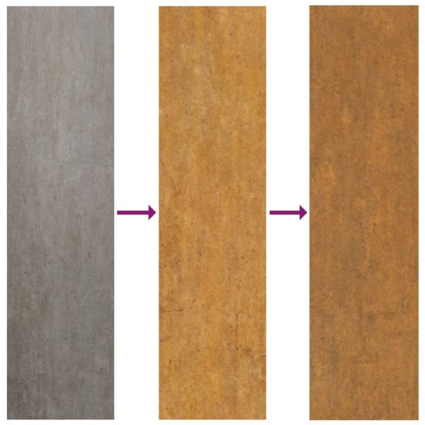 Fioriera Rialzata Da Giardino 100x50x69 Cm In Acciaio Corten - Image 6