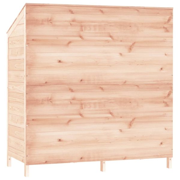 Capanno Da Giardino 102x52x112 Cm In Legno Massello Di Abete - Image 6