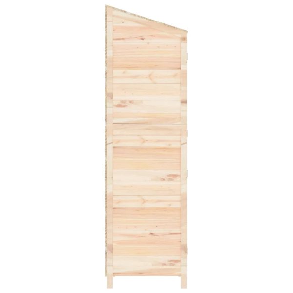 Capanno Da Giardino 55x52x174,5 Cm In Legno Massello Di Abete - Image 5