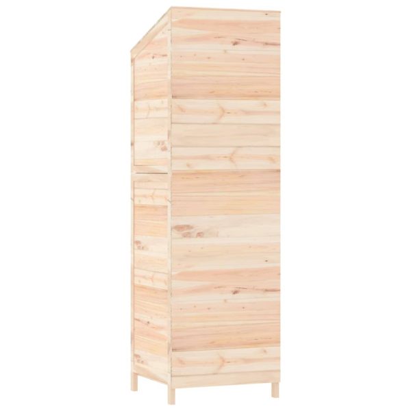 Capanno Da Giardino 55x52x174,5 Cm In Legno Massello Di Abete - Image 6