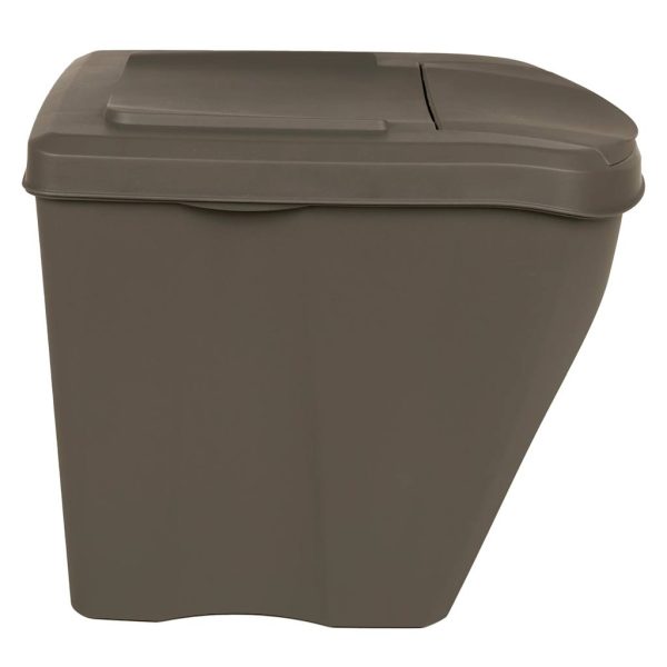 Contenitori Impilabili Per Rifiuti 3pz Grigio 75l Polipropilene - Image 5