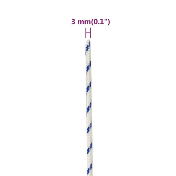Corda Per Barca Bianca 3 Mm 250 M In Polipropilene - Image 6