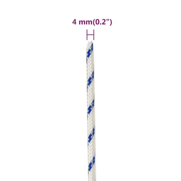 Corda Per Barca Bianca 4 Mm 100 M In Polipropilene - Image 6