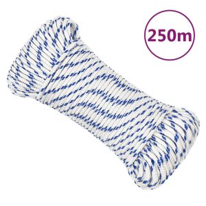Corda Per Barca Bianca 5 Mm 250 M In Polipropilene
