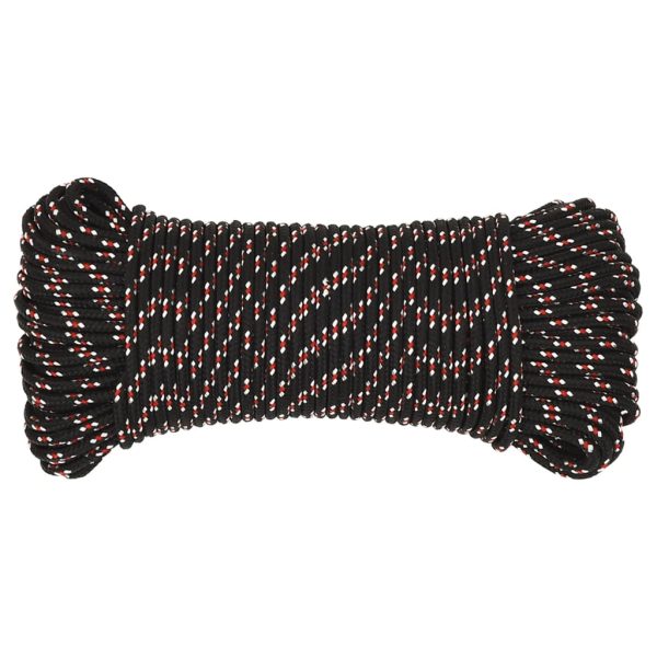 Corda Per Barca Nera 3 Mm 50 M In Polipropilene - Image 3