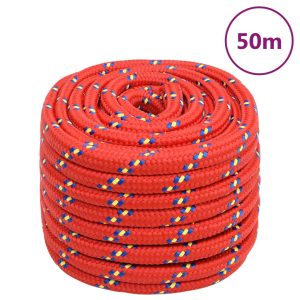 Corda Per Barca Rossa 20 Mm 50 M In Polipropilene