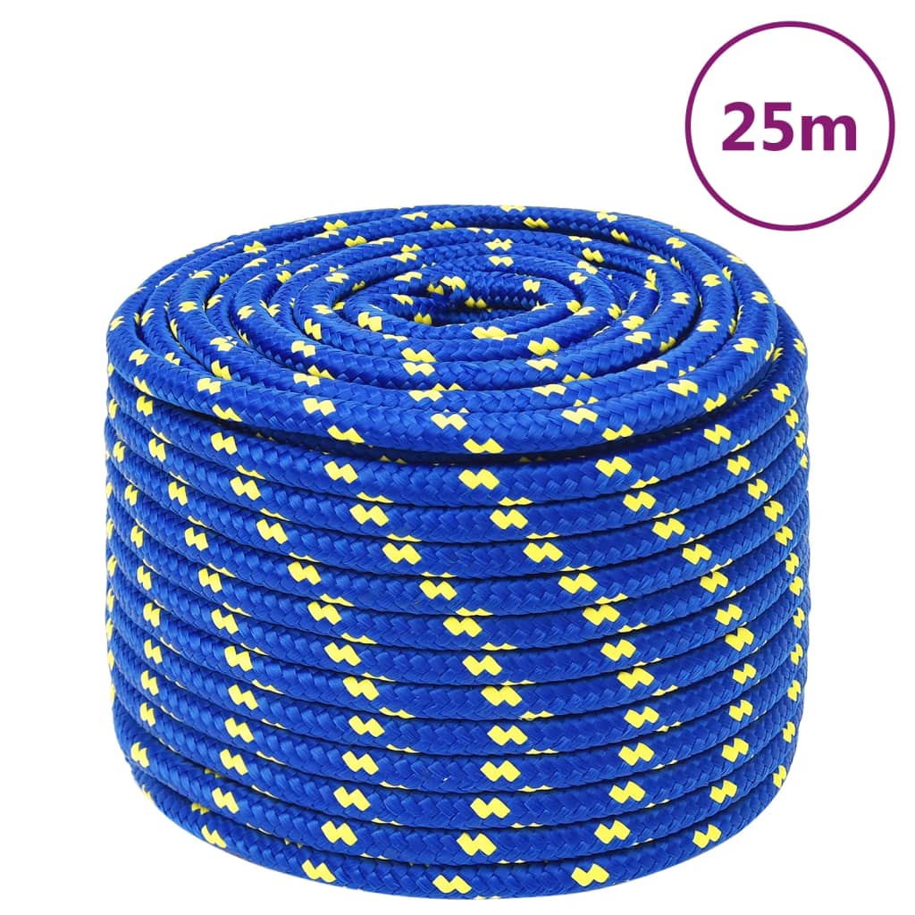 Corda Per Barca Blu 14 Mm 25 M In Polipropilene