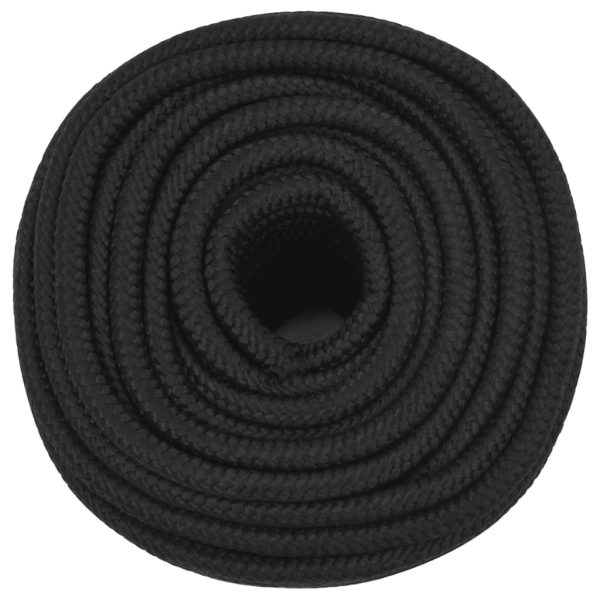 Corda Per Barca Completamente Nera 14 Mm 100 M In Polipropilene - Image 3