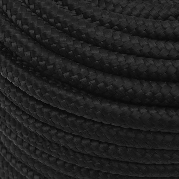 Corda Per Barca Completamente Nera 14 Mm 100 M In Polipropilene - Image 4