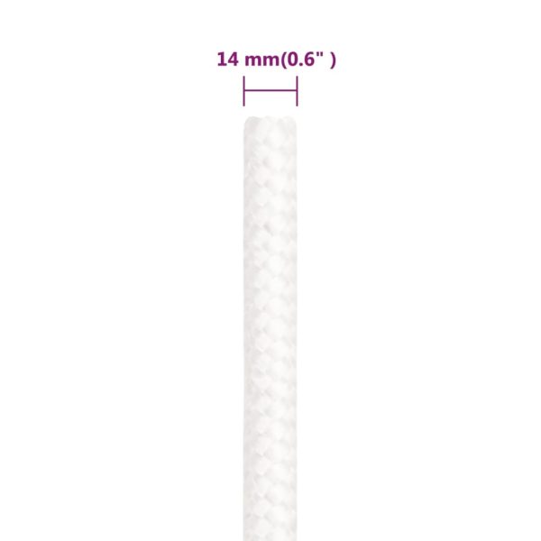 Corda Per Barca Completamente Bianca 14 Mm 50 M In Polipropilene - Image 6