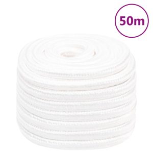 Corda Per Barca Completamente Bianca 20 Mm 50 M In Polipropilene