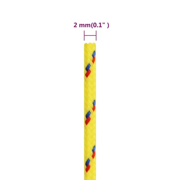 Corda Per Barca Gialla 2 Mm 25 M In Polipropilene - Image 6
