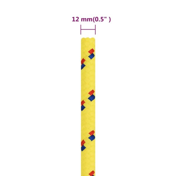 Corda Per Barca Gialla 12 Mm 50 M In Polipropilene - Image 6