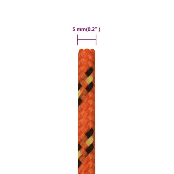 Corda Per Barca Arancione 5 Mm 250 M In Polipropilene - Image 6