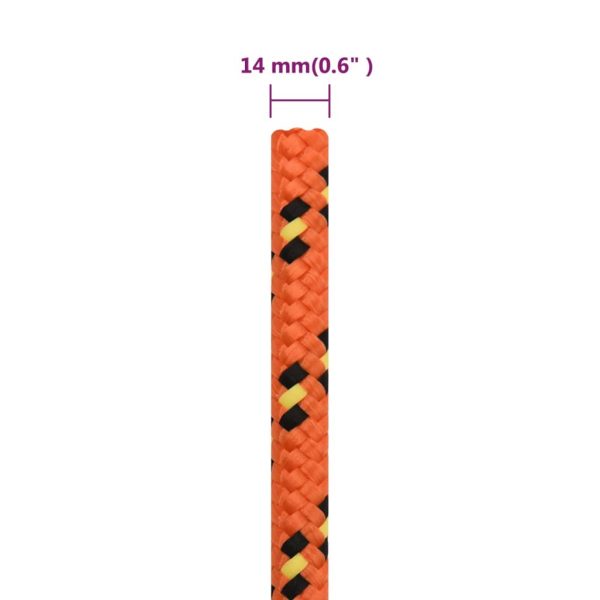 Corda Per Barca Arancione 14 Mm 250 M In Polipropilene - Image 6