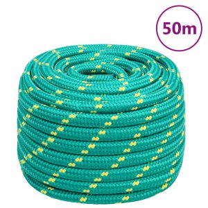 Corda Per Barca Verde 20 Mm 50 M In Polipropilene