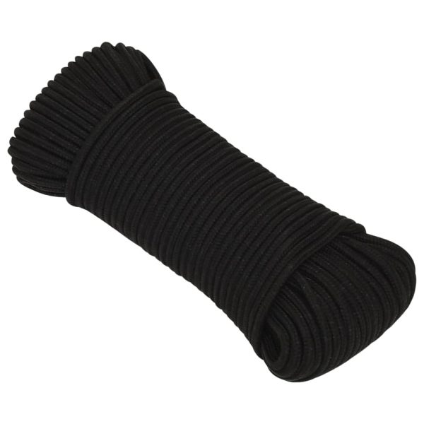 Corda Da Lavoro Nera 4 Mm 250 M In Poliestere - Image 2