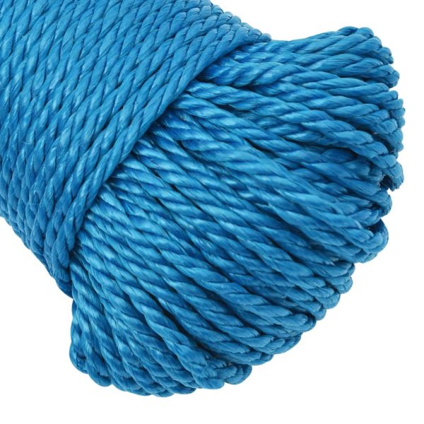 Corda Da Lavoro Blu 6 Mm 250 M In Polipropilene - Image 4