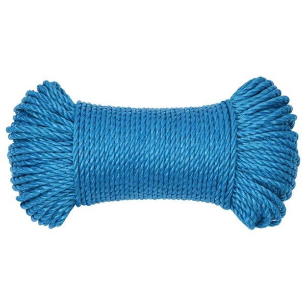 Corda Da Lavoro Blu 8 Mm 100 M In Polipropilene - Image 3