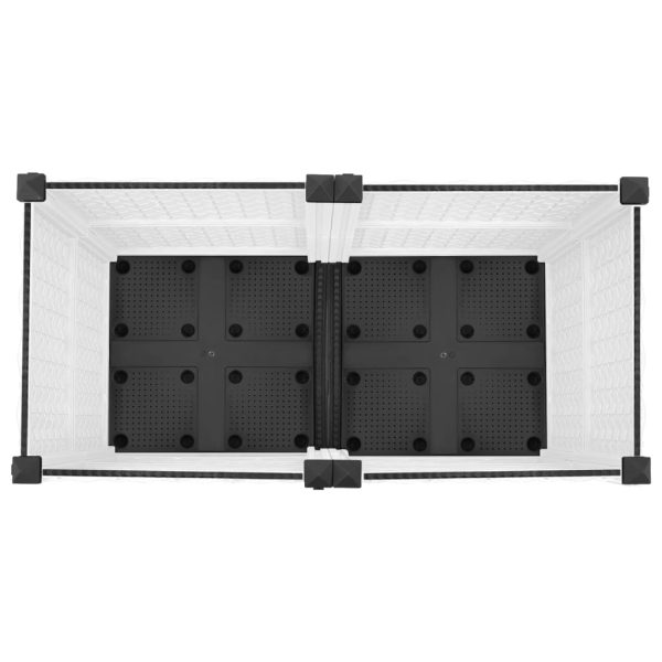 Fioriera Rialzata 80x40x38 Cm In Polipropilene - Image 6
