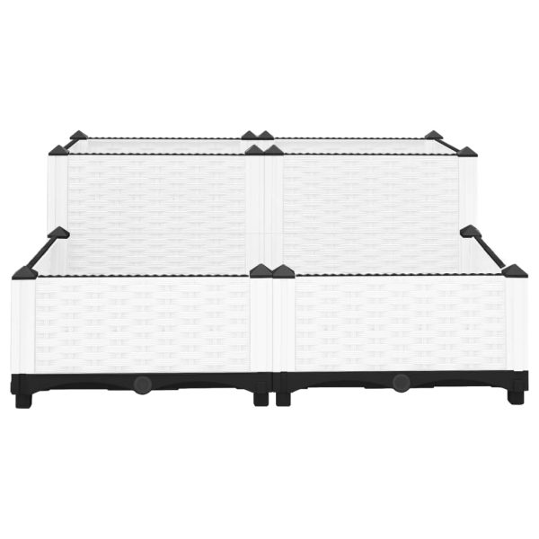 Fioriera Rialzata 80x80x38 Cm In Polipropilene - Image 3