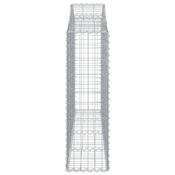 Cesto Gabbione Ad Arco 200x30x100/120 Cm Ferro Zincato - Image 4