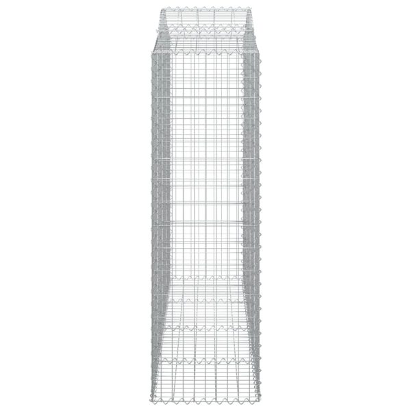 Cesto Gabbione Ad Arco 200x50x160/180 Cm Ferro Zincato - Image 4