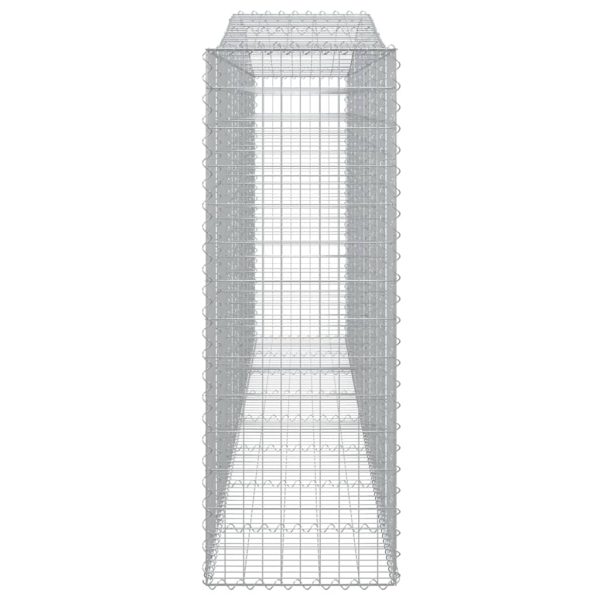 Cesto Gabbione Ad Arco 400x50x140/160 Cm Ferro Zincato - Image 4