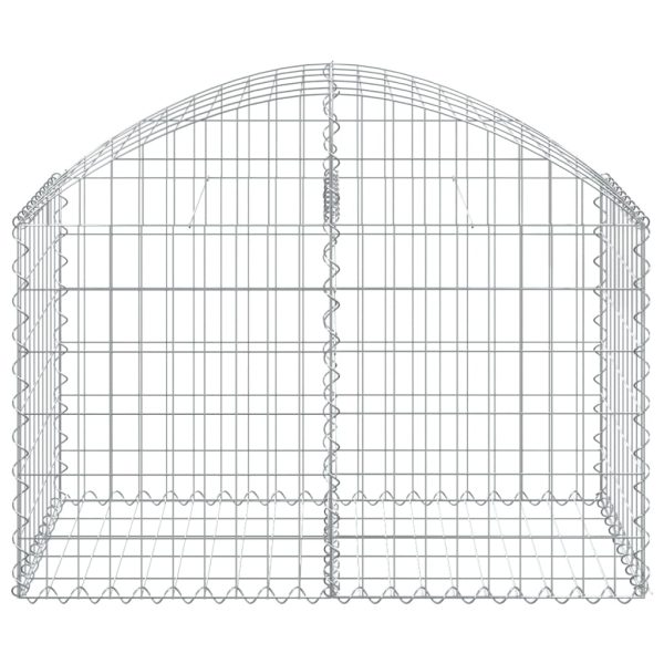 Cesto Gabbione Ad Arco 100x50x60/80 Cm Ferro Zincato - Image 3