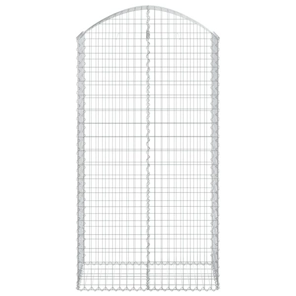 Cesto Gabbione Ad Arco 100x50x180/200 Cm Ferro Zincato - Image 3
