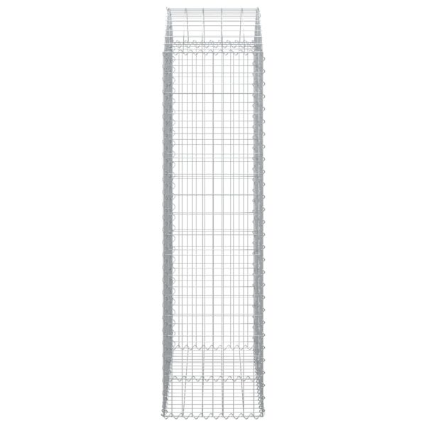 Cesto Gabbione Ad Arco 100x50x180/200 Cm Ferro Zincato - Image 4
