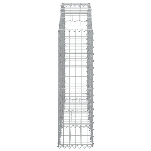 Cesto Gabbione Ad Arco 150x30x100/120 Cm Ferro Zincato - Image 4