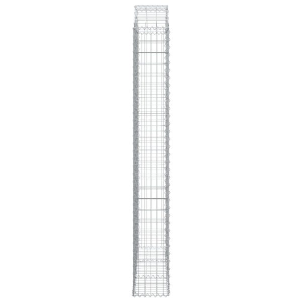 Cesto Gabbione Ad Arco 150x30x220/240 Cm Ferro Zincato - Image 4