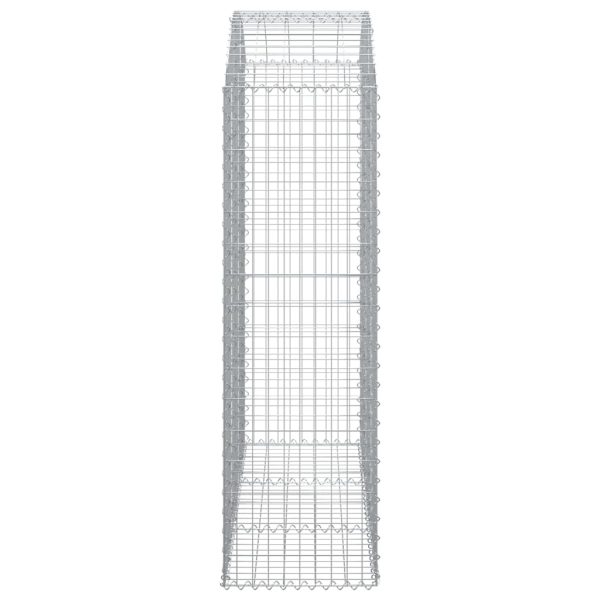 Cesto Gabbione Ad Arco 150x50x160/180 Cm In Ferro Zincato - Image 4