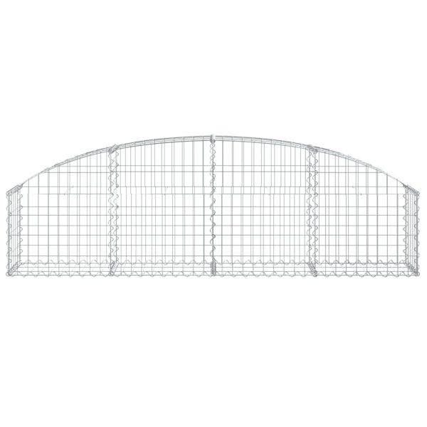 Cesto Gabbione Ad Arco 200x30x40/60 Cm Ferro Zincato - Image 3