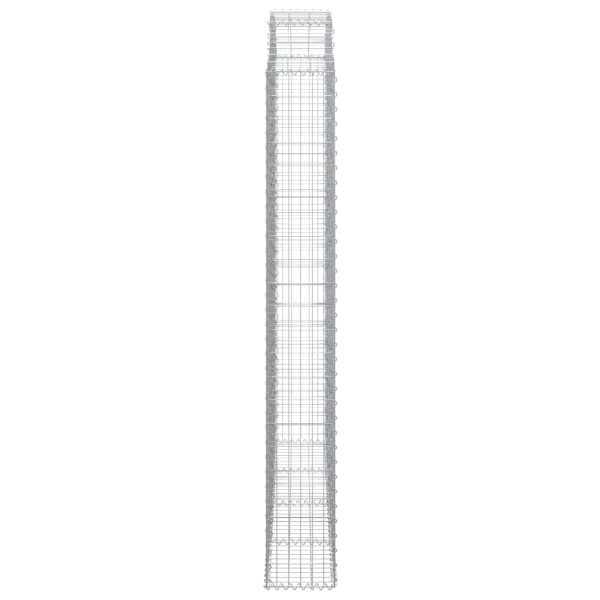 Cesto Gabbione Ad Arco 200x30x220/240 Cm Ferro Zincato - Image 4