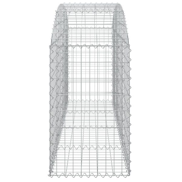 Cesto Gabbione Ad Arco 200x50x80/100 Cm Ferro Zincato - Image 4