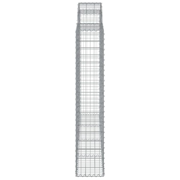 Cesto Gabbione Ad Arco 200x30x160/180 Cm Ferro Zincato - Image 4