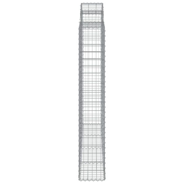 Cesto Gabbione Ad Arco 200x30x180/200 Cm Ferro Zincato - Image 4