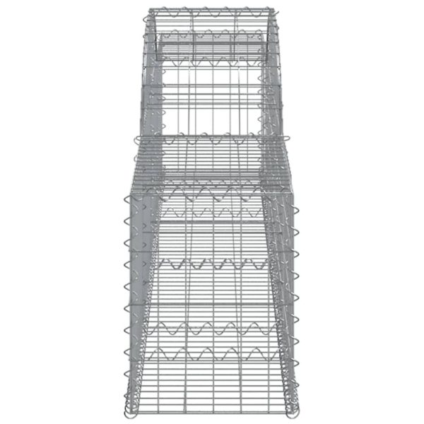 Cesto Gabbione Ad Arco 300x30x40/60 Cm Ferro Zincato - Image 4