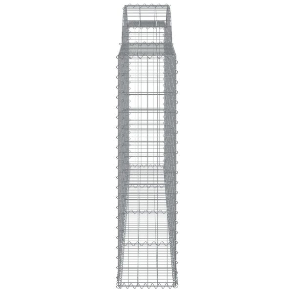 Cesto Gabbione Ad Arco 300x30x120/140 Cm Ferro Zincato - Image 4