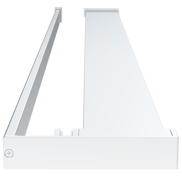 Mensola Doccia Per Parete Doccia WalK-In Cromo 100 Cm Alluminio - Image 4