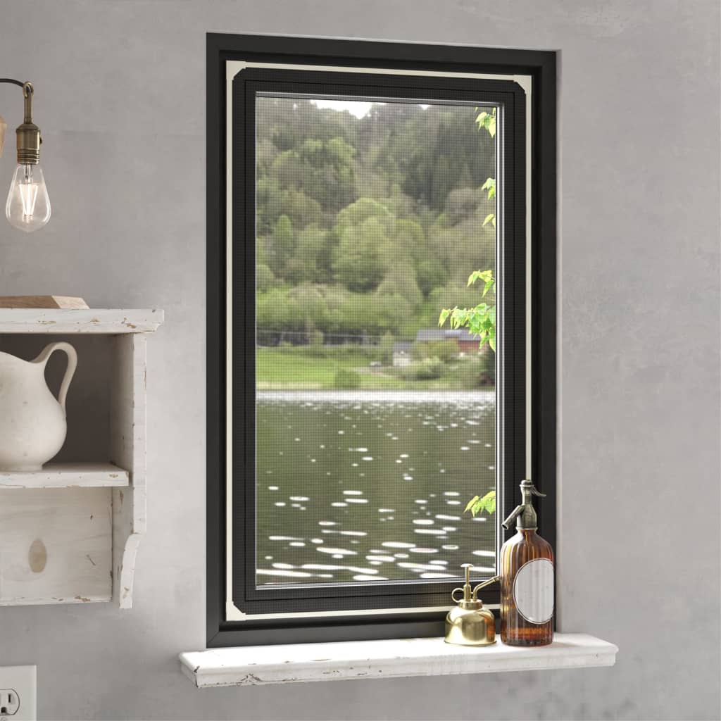 Zanzariera Magnetica Per Finestre Bianca 80x140 cm