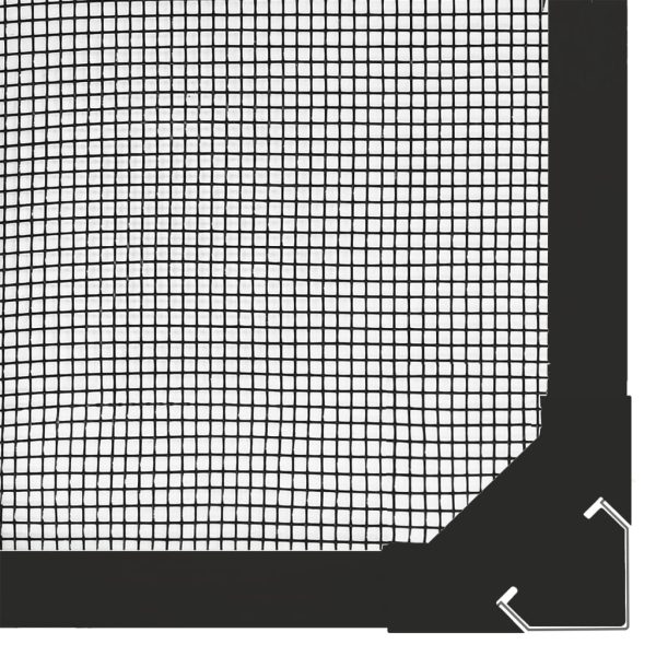 Zanzariera Magnetica Per Finestre Antracite 80x120 cm - Image 5