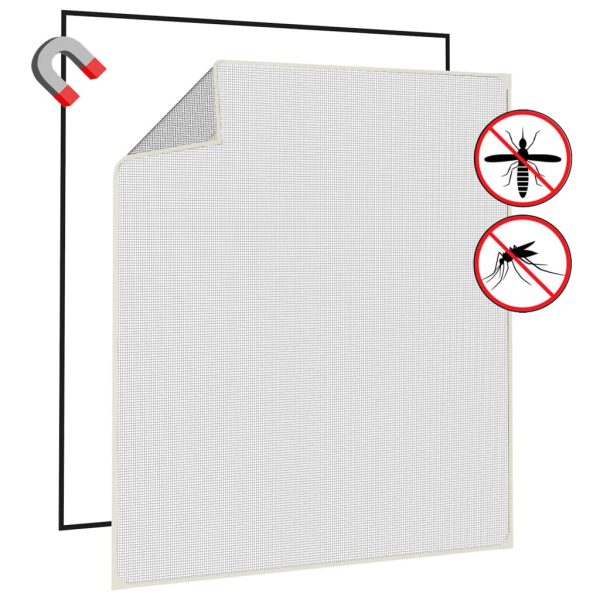 Zanzariera Magnetica Per Finestre Bianca 120x140 cm - Image 4